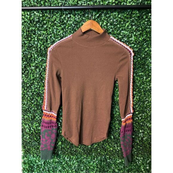 Free People NWT Switch It Up Layering Top Sz XS New - Picture 2 of 6